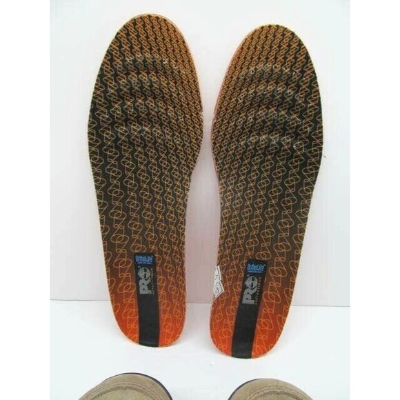 Timberland Pro Series ASTM Safety Toe Tan Nubuck Shoes Womens Size US 10 W - Picture 9 of 12